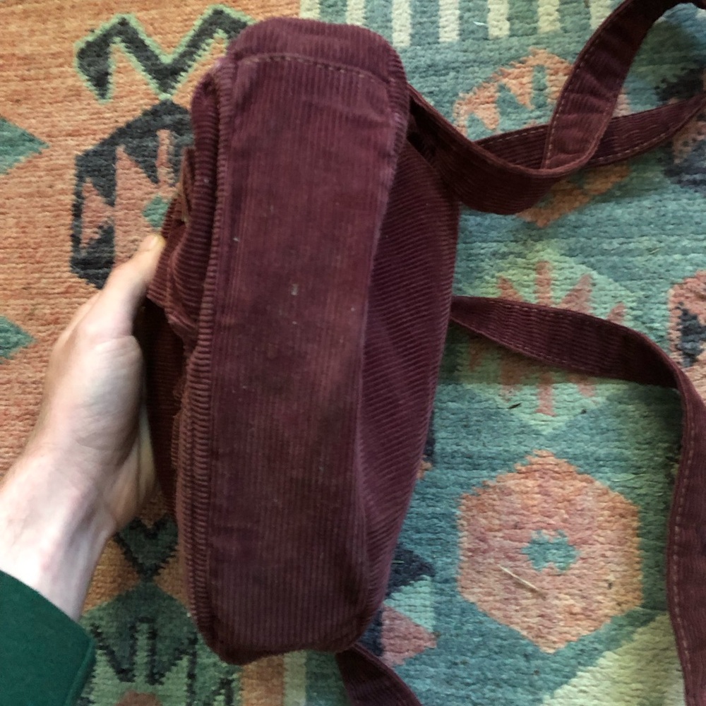 Vintage Joe Boxer Corduroy Crossbody - Picture 4 of 5